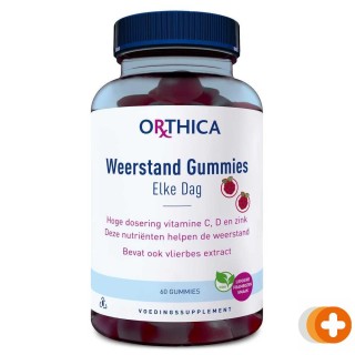 Orthica weerstand gummies elke dag