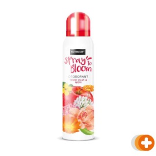 Sence deospray spray to bloom flower crush & apple