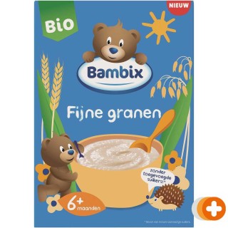 Bambix fijne granen 6m+ bio bib