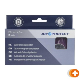Joy2protect snelpleisters 2,5cmx4,5m lila