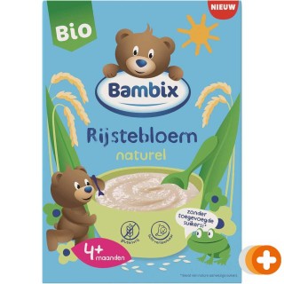 Bambix rijstebloem 4m+ bio bib