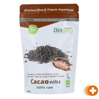 Biotona cacao nibs 100% raw