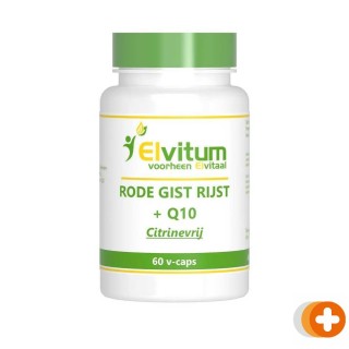 Elvitum rode gist q10 vegicaps