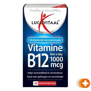 Lucovitaal vitamine b12 1000mcg kauwtabletten