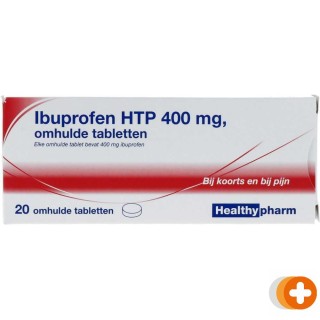 Healthypharm ibuprofen htp 400mg tabletten