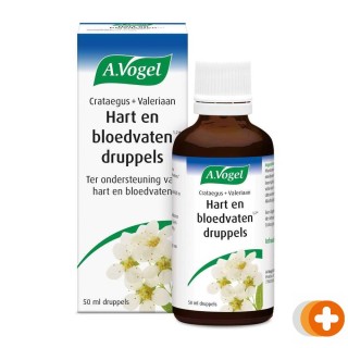 A.vogel crataegus + valeriaan hart en bloedvaten druppels