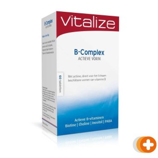 Vitalize b-complex actieve vorm tabletten