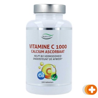 Nutrivian vitamine c 1000 calcium ascorbaat tabletten
