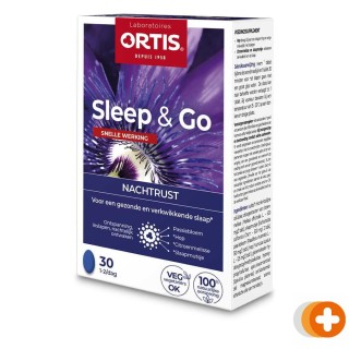 Ortis sleep & go nachtrust snelle werking tabletten