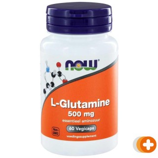 Now l-glutamine 500mg capsules