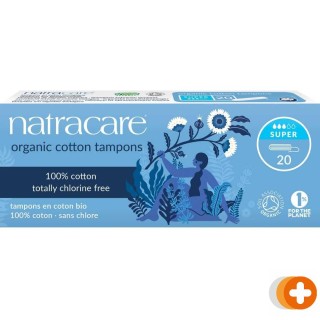 Natracare cotton tampons super