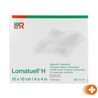 Lohmann & rauscher lomatuell h zalftule 10x10cm