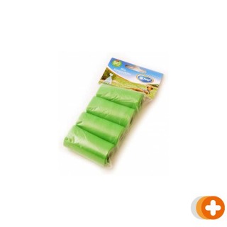 Duvo+ poepzakjes rol 4x20st