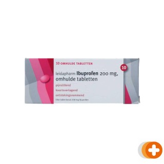 Leidapharm ibuprofen 200mg tabletten