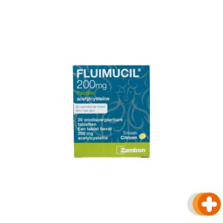 Fluimucil pastille 200mg zuigtabletten