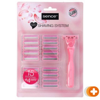 Sencebeauty women scheerapparaat 15+4 extra