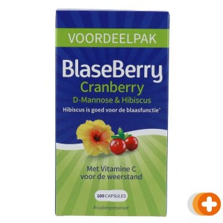 Blaseberry cranberry, d-mannose & hibiscus capsules