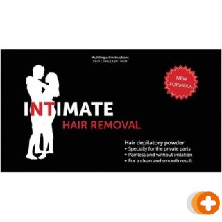 Intimate hair removal poeder