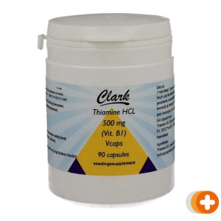 Clark thiamine hcl vitamine b1 500mg capsules