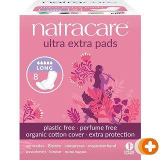 Natracare ultra extra pads long maandverband