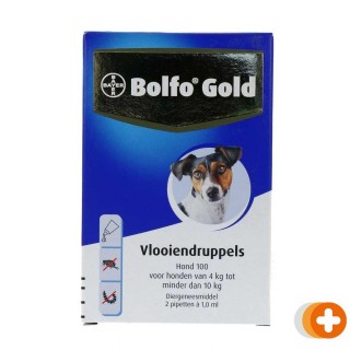 Bolfo gold druppels hond 100