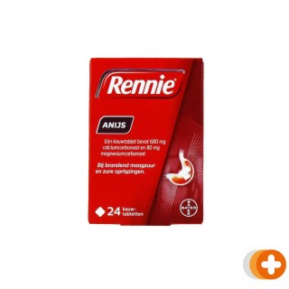 Rennie anijs kauwtabletten
