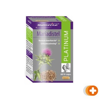 Mannavital mariadistel platinum vegicaps