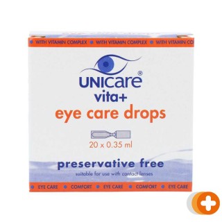 Unicare vita eye care drops ampullen 20 x 0.35ml