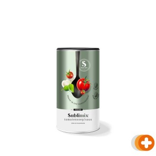 Sublimix italiaanse tomatensoep met basilicum en mozzarella