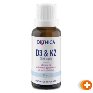 Orthica d3 & k2 oliedruppels