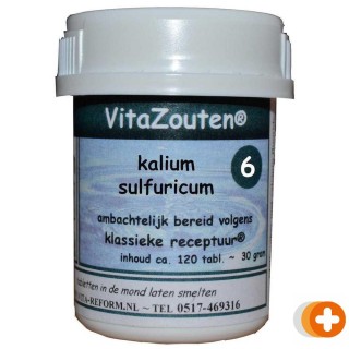 Vita reform vitazouten nr. 6 kalium sulfuricum