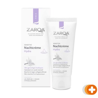 Zarqa nachtcrème hydra sensitive