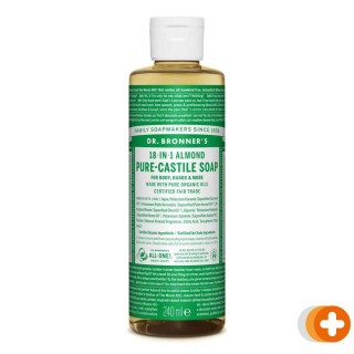 Dr. bronner pure castile zeep amandel
