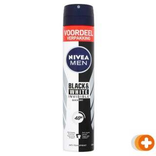 Nivea men black & white invisible deodorant spray xl