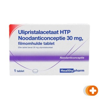 Healthypharm ulipristalacetaat htp noodanticonceptie 30mg