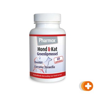 Pharmox hond & kat groenlipmossel capsules