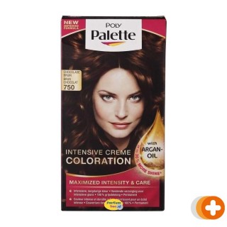 Poly palette intensive crème color 750 chocoladebruin