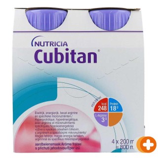 Nutricia cubitan aardbei