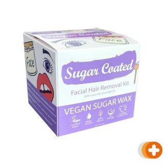 Sugar coated facial hair removal kit