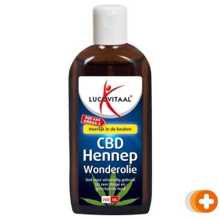 Lucovitaal hennep cbd huidwonder olie