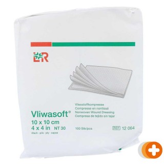 Lohmann & rauscher vliwasoft kompres 10x10cm