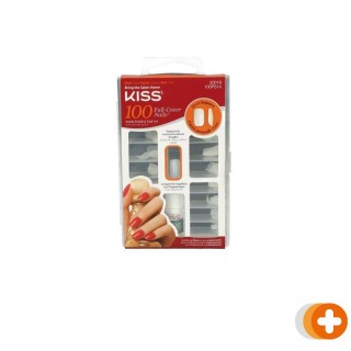 Kiss 100 full cover nails short square