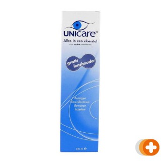 Unicare alles-in-een vloeistof voor zachte contactlenzen