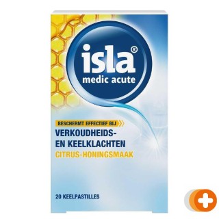 Isla medic acute citrus honing keelpastilles