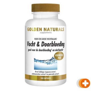 Golden naturals vocht & doorbloeding capsules