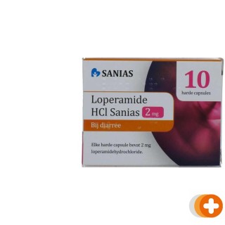 Sanias hci loperamide 2mg harde capsules