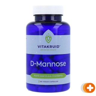 Vitakruid d-mannose 500mg capsules