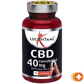 Lucovitaal cbd cannabidiol 40mg capsules