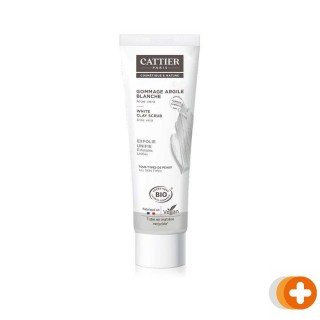 Cattier witte klei scrub