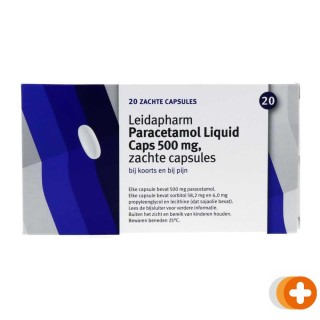 Leidapharm paracetamol 500 mg liquid caps